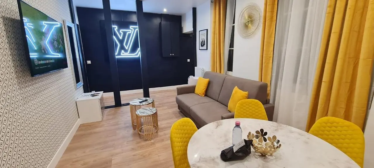 158 - Urban Louis Vuitton Flat In Montorgueil Apartman Párizs