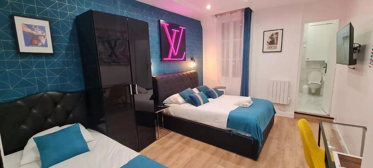158 - Urban Louis Vuitton Flat In Montorgueil Apartman Párizs Franciaország